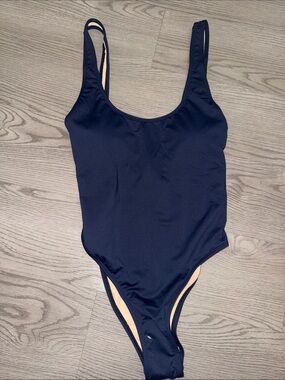 Cotton On Navy Blue One-Piece Swimsuit